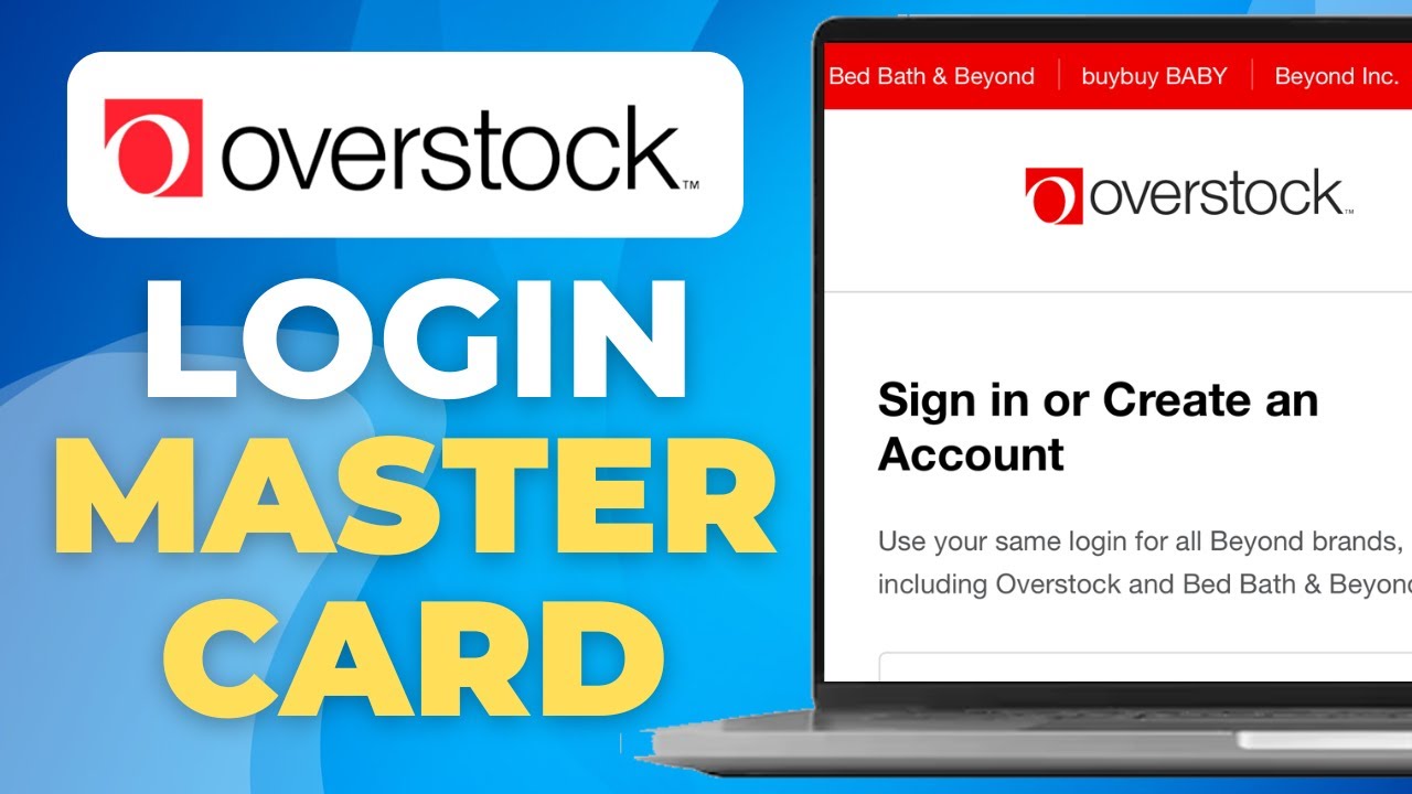 Jak zalogować się do Overstock Mastercard | Przewodnik 2025