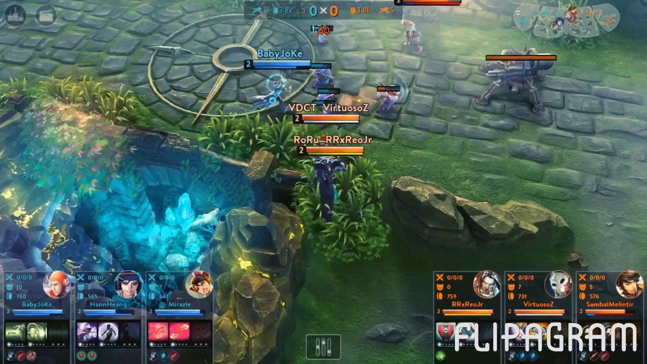 Vainglory RoRu_RRxReoJr - Roam Ardan with Alpha and Ringo Collage