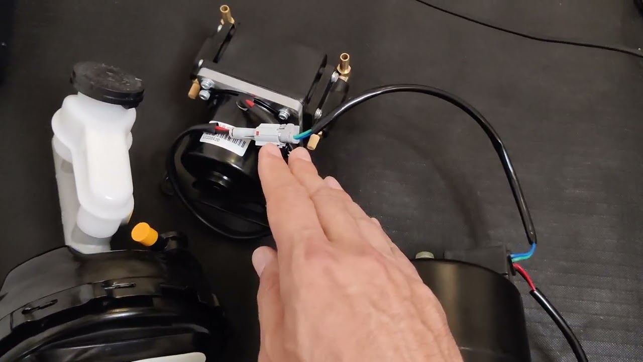 Electric Vehicle Vacuum Pump Kit for Brakes 12V