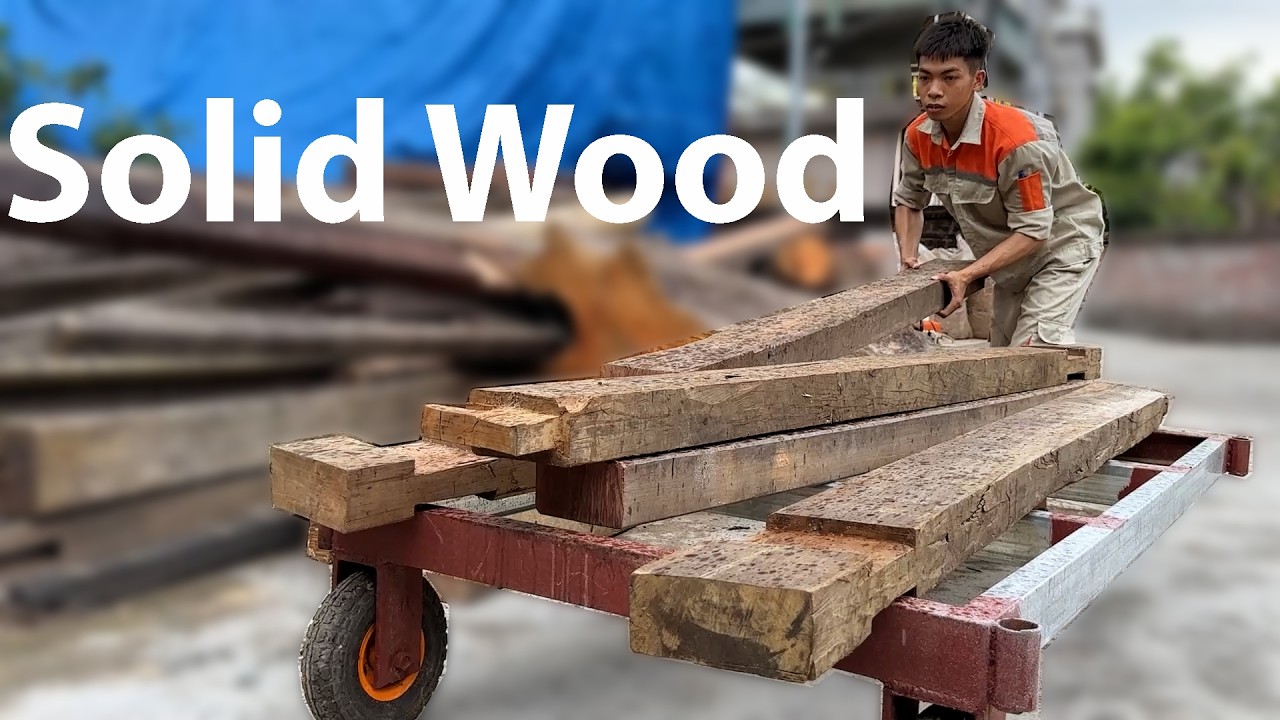 Behold And Be Amazed! The Beauty Of Curves: A Young Artisan's Creative Solid Wood Masterpiece