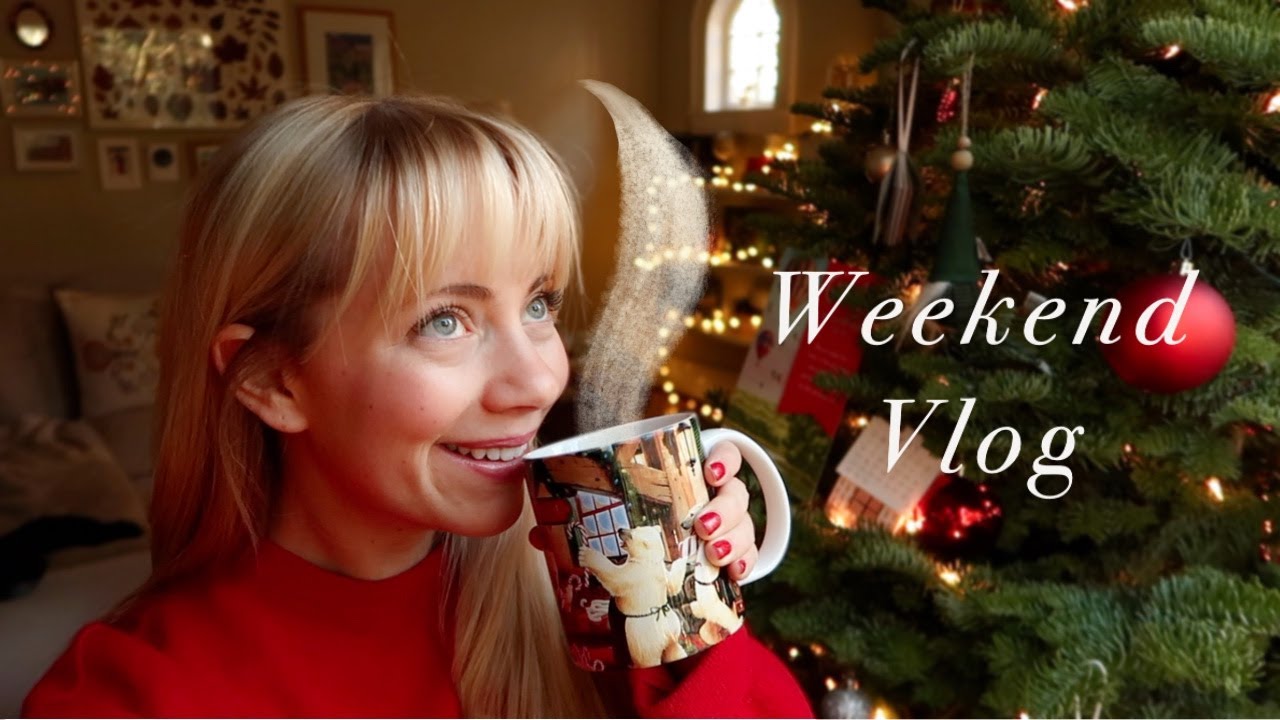 Lots of Laughs, Christmas Shenanigans & Cozy Productivity ☕️ A very funny weekend (Vlogmas Day 9)