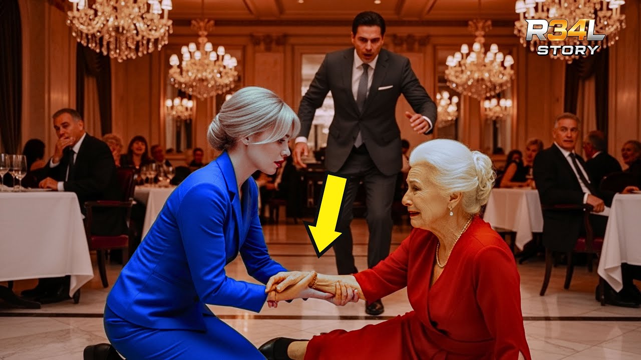 Poor Waitress Helps Elderly Woman - Billionaire CEO Proposes Marriage!