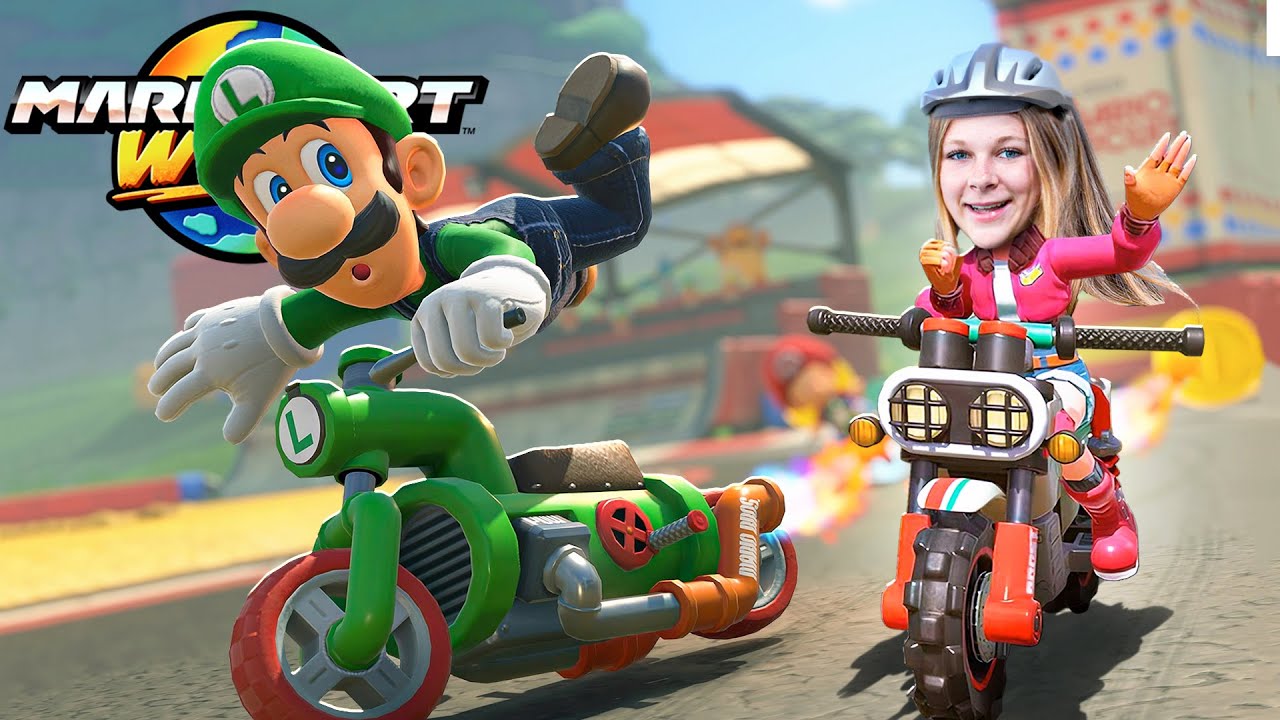 Assistant Races Baby Luigi in Mario Kart World for the Nintendo Switch 2