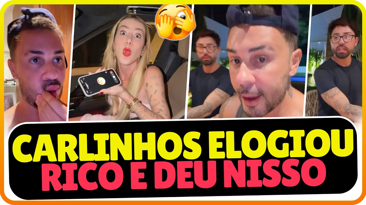 RICO NAO GOSTOU DA VISITA DE CARLINHOS MAIA E APOLINE EM SUA CASA 😱🌻
