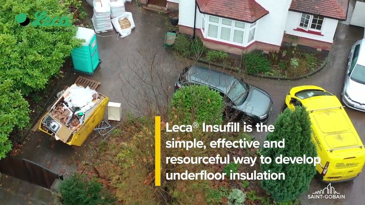 Delivering Leca® Insulation Fill (50L Bags) to Residential Property
