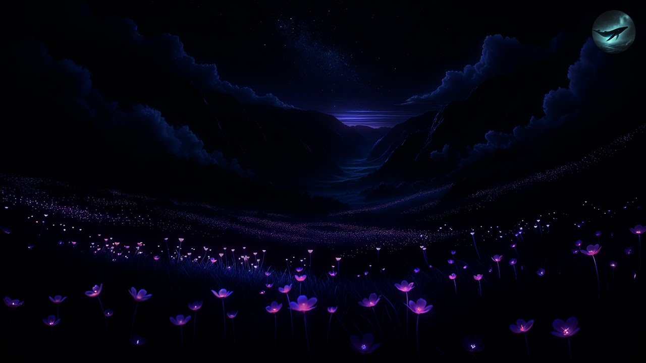 Спокойная ночь 💜 Успокаивающая музыка для глубокого сна ★ Успокаивающая медитация Исцеление 528 Гц