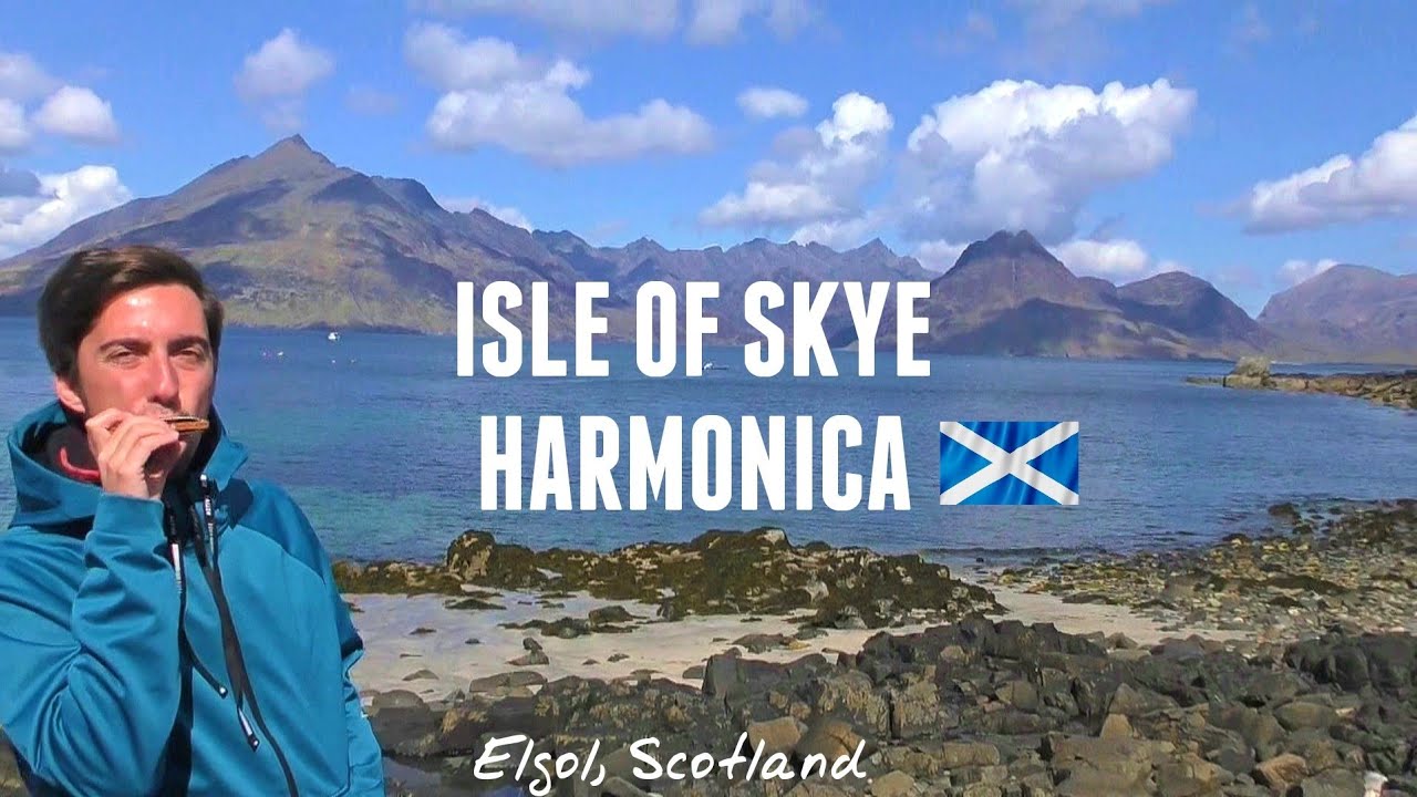 Isle Of Skye Harmonica - Live at Elgol Pier, Scotland