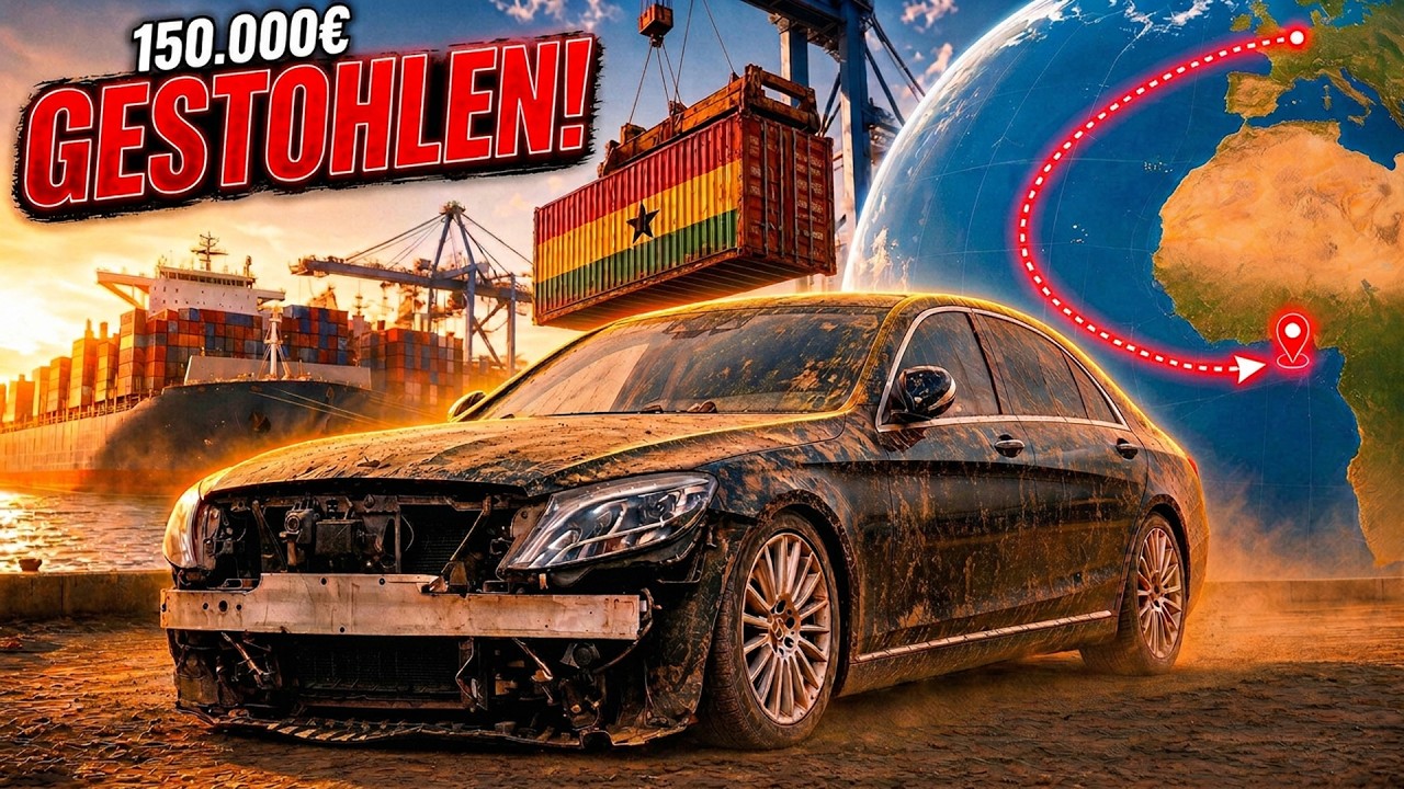 150 000&euro; S Klasse von der Ghana Mafia gestohlen! Wir holen sie zur&uuml;ck