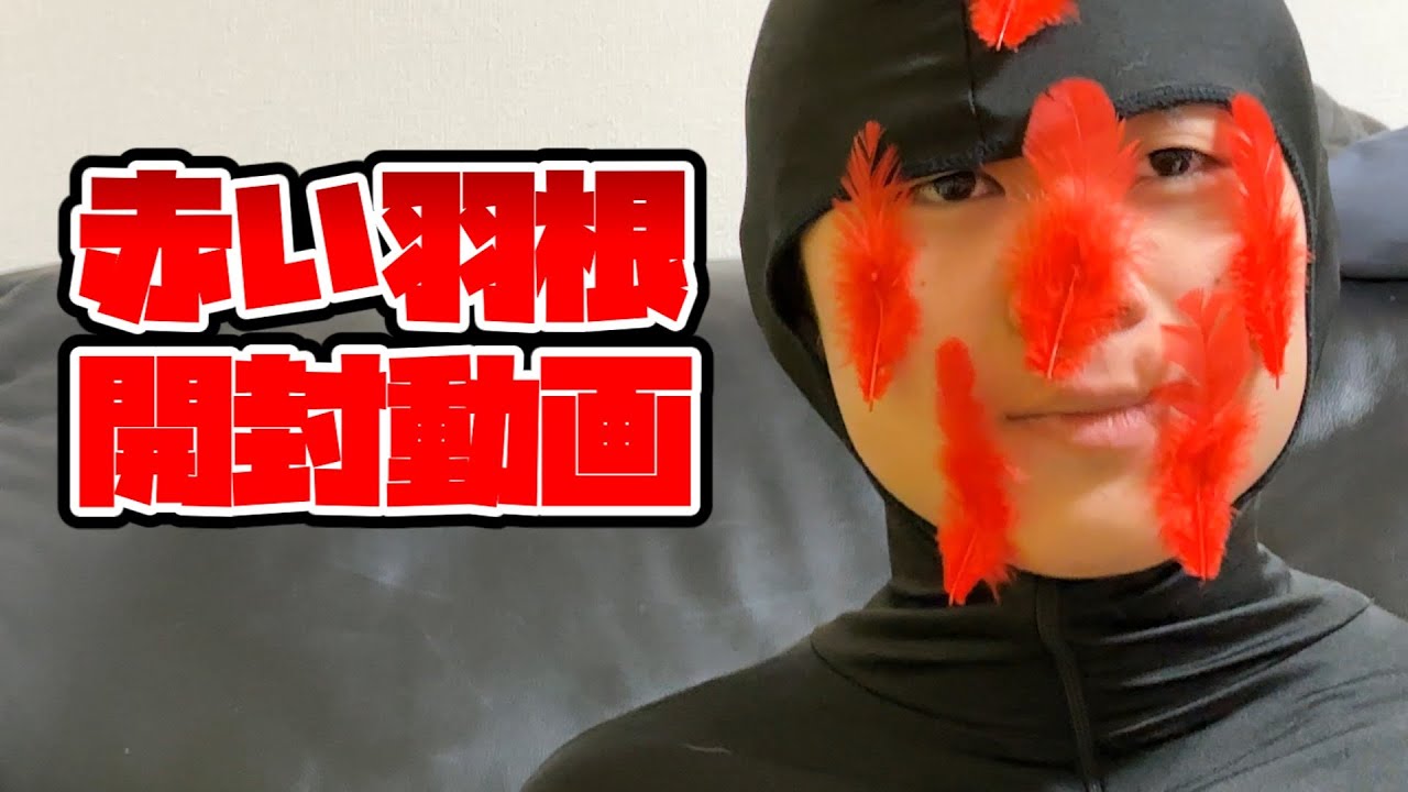 赤い羽根開封動画