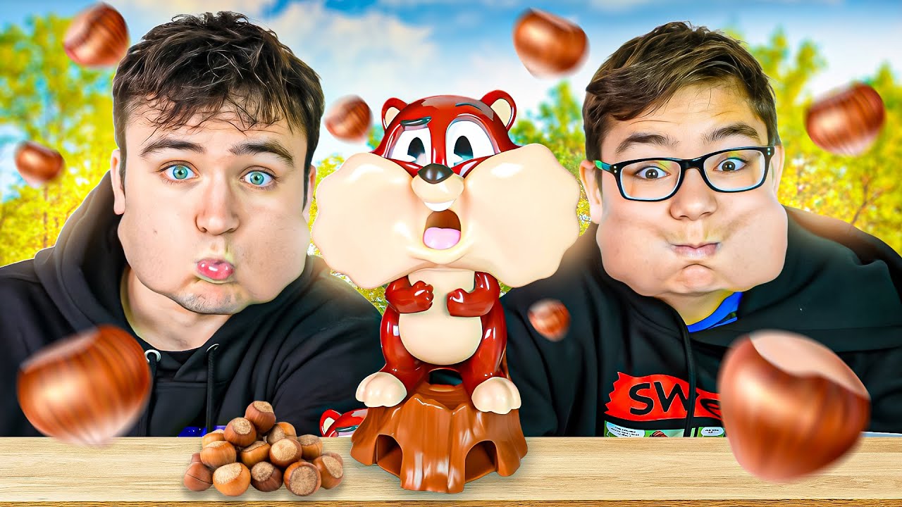 😂 Ne Jamais Voler les Noisettes de l'&Eacute;cureuil - Swan et N&eacute;o rel&egrave;vent le Gobe Noix Challenge!