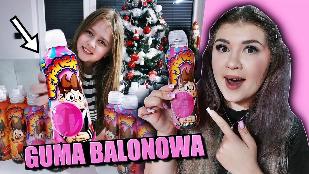 TESTUJEMY RÓŻOWEGO WOJANKA o SMAKU GUMY BALONOWEJ 💜 NAJGORSZY SMAK?!