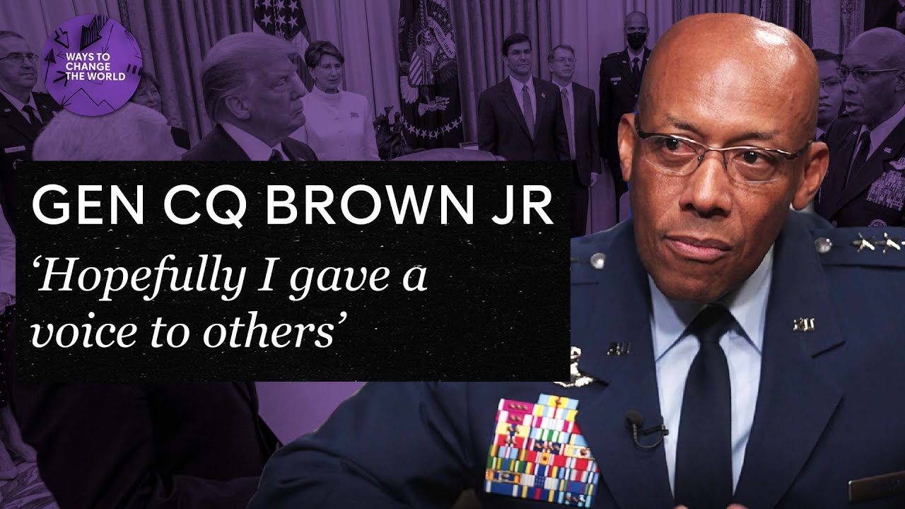 ‘Hopefully I gave a voice to others’ - Gen CQ Brown Jr on his video about being a Black airman