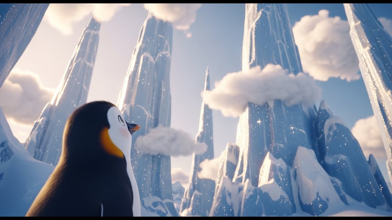Der Pinguin, der ein Schloss baute | Fantasie Kinderreim & Abenteuer Liedersammlung