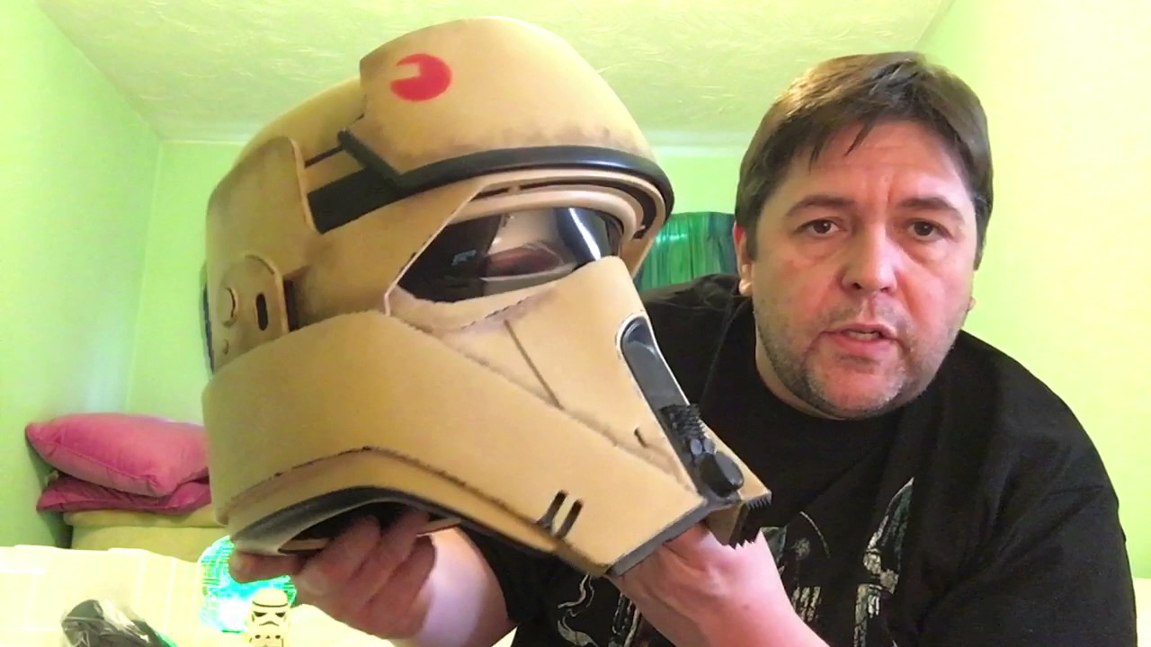 Star Wars Rogue One Shore Trooper Anovos Helmet UnBoxing Review