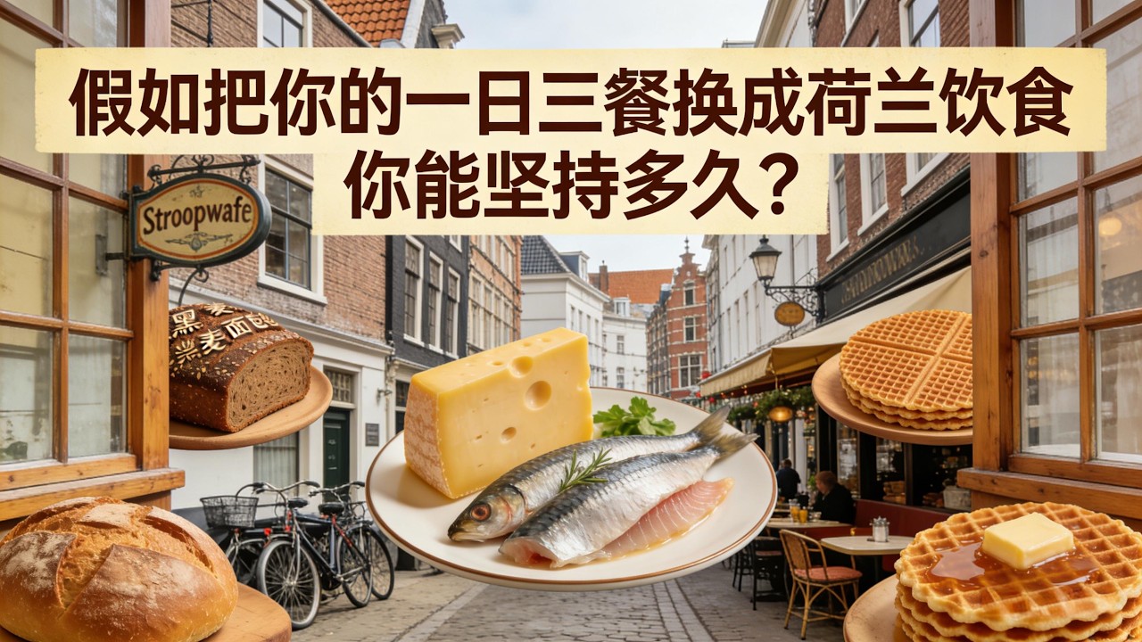 假如把你的一日三餐换成荷兰饮食，你能坚持多久？#荷兰 #一日三餐 #美食 #饮食历史 #饮食文化