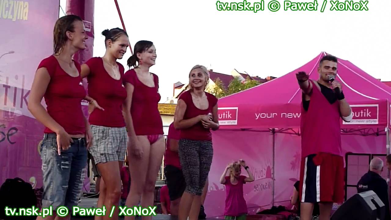tv.nsk.pl 2011-06-28 Nowy Dw&oacute;r Mazowiecki - Plac Solny - PINK SUNRISE by BUTIK cz.6/6