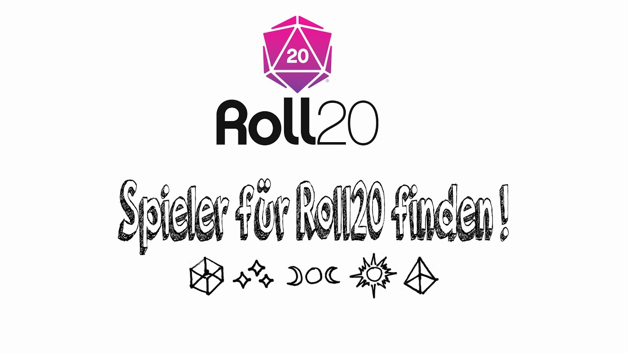 So einfach funktioniert Roll20: Spieler finden !