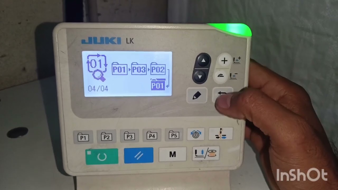 #juki LK-1900B cycle program ಕನ್ನಡ video  ...