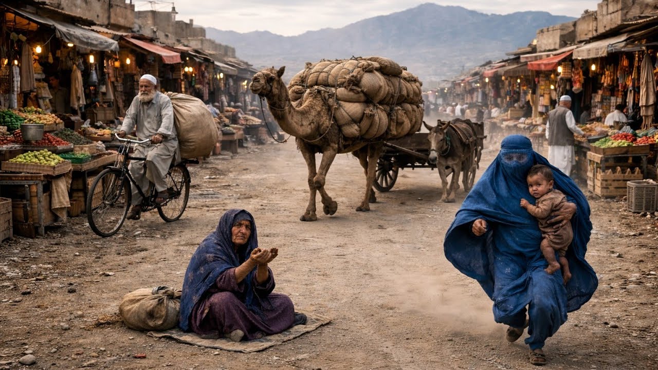 🇦🇫 Afghanistan Jalalabad city today | POOR people Life Under Taliban Contro | 4K Walking Tour 