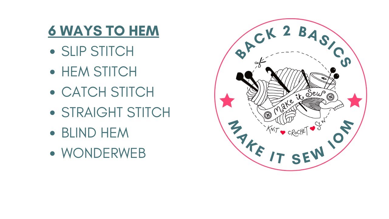6 ways to hem