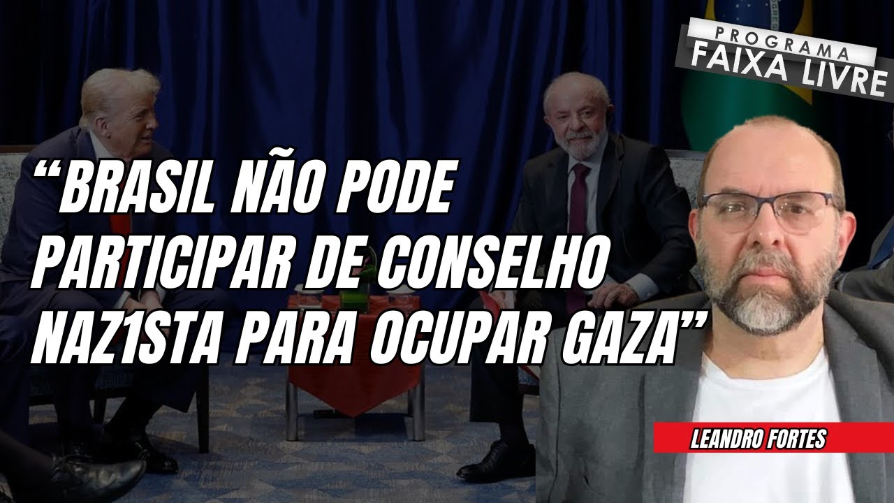 “Lula não tem condição moral de continuar presidente se aceitar convite de Trump”, avalia Fortes