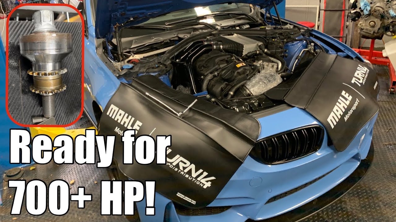Crank hub upgraded. What’s next for my F80 BMW M3? Picking it up from Kies Motorsports!