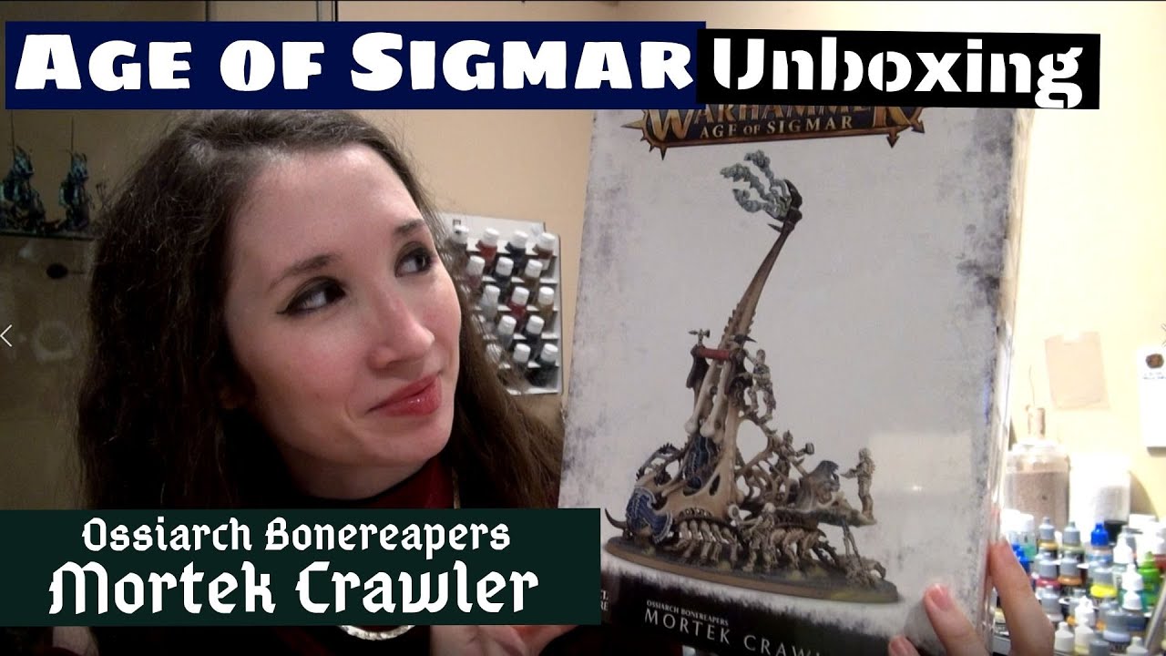 Mortek Crawler for Ossiarch Bonereapers Unboxing and Review