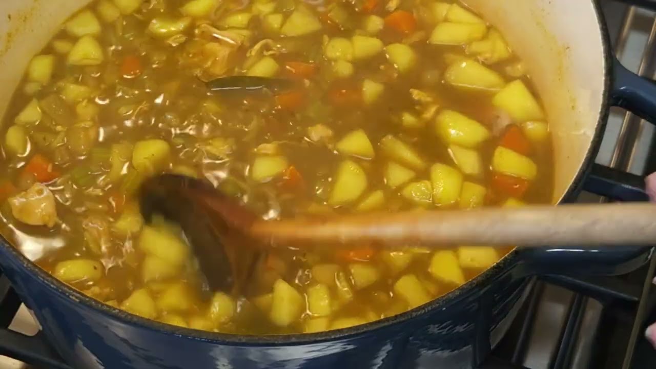 Turkey (Chicken) Curry Soup