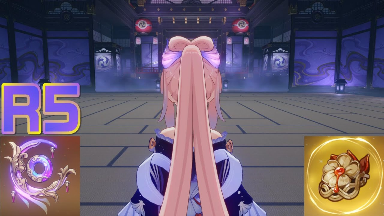 Lv90 Everlasting Moonglow R5 × Kokomi vs Signora【Genshin Impact/原神/げんしん】