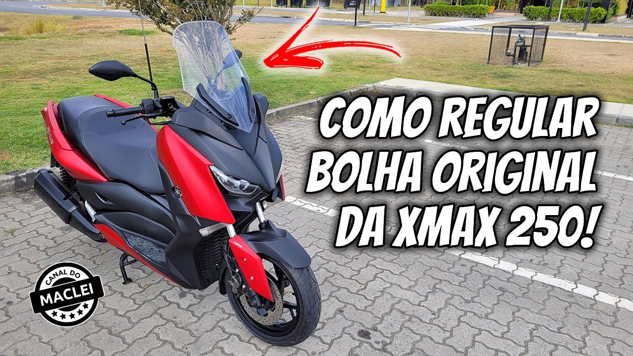 COMO REGULAR BOLHA DA XMAX 250!