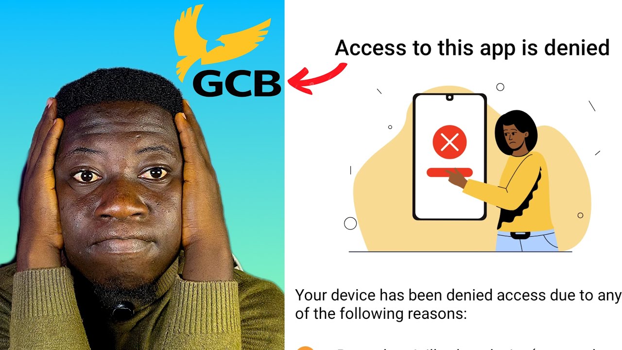 GCB BANK APP NOT OPENING ISSUE RESOLVED - 3 Things to Get RID OF