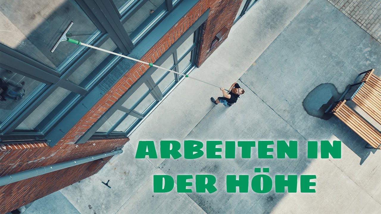Glasreinigung #3 - Arbeiten in der Höhe - UNGER