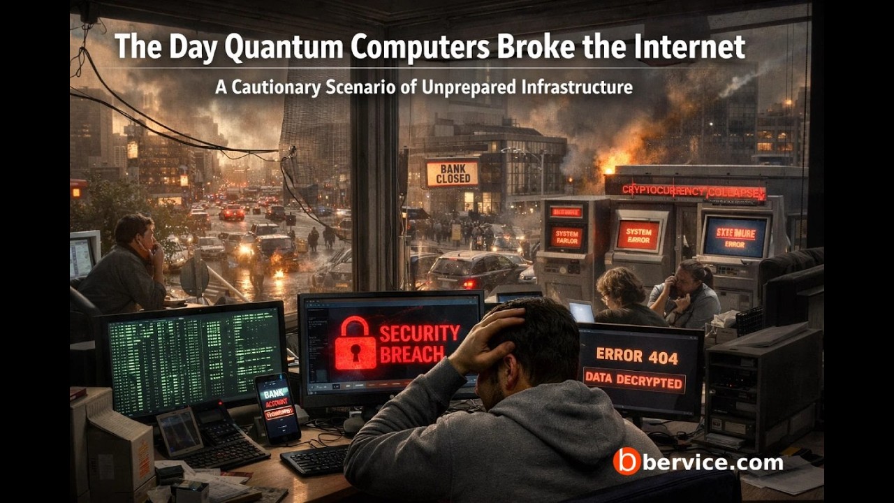 🔐 The Day Quantum Computers Broke Digital Trust ⚛️