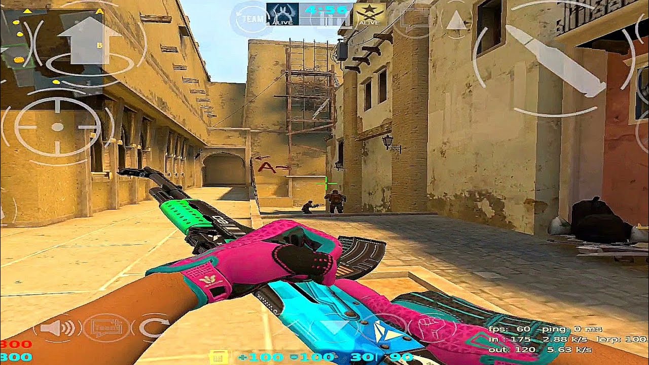 CS2 НА АНДРОИД | ПОЛНЫЙ ГЕЙМПЛЕЙ | CS: SOURCE MOD