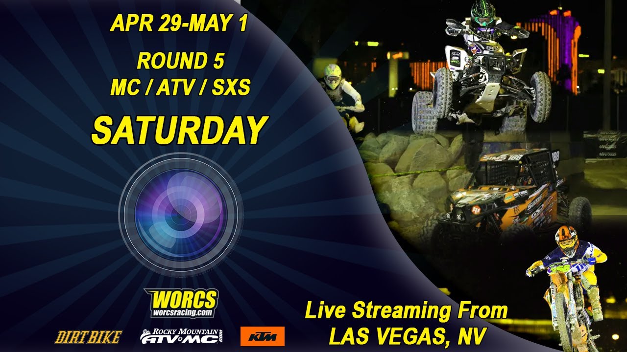 RND 5 - Saturday MC/ATV/SXS Off-road Racing - Orleans Arena Las Vegas, NV