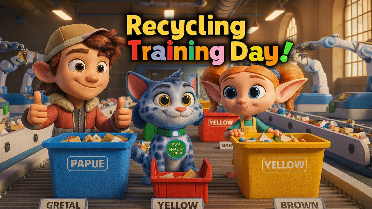 Kai & Astro Adventure : Recycling Training Day – Learn Sorting, Reuse & Eco Skills with Santa!