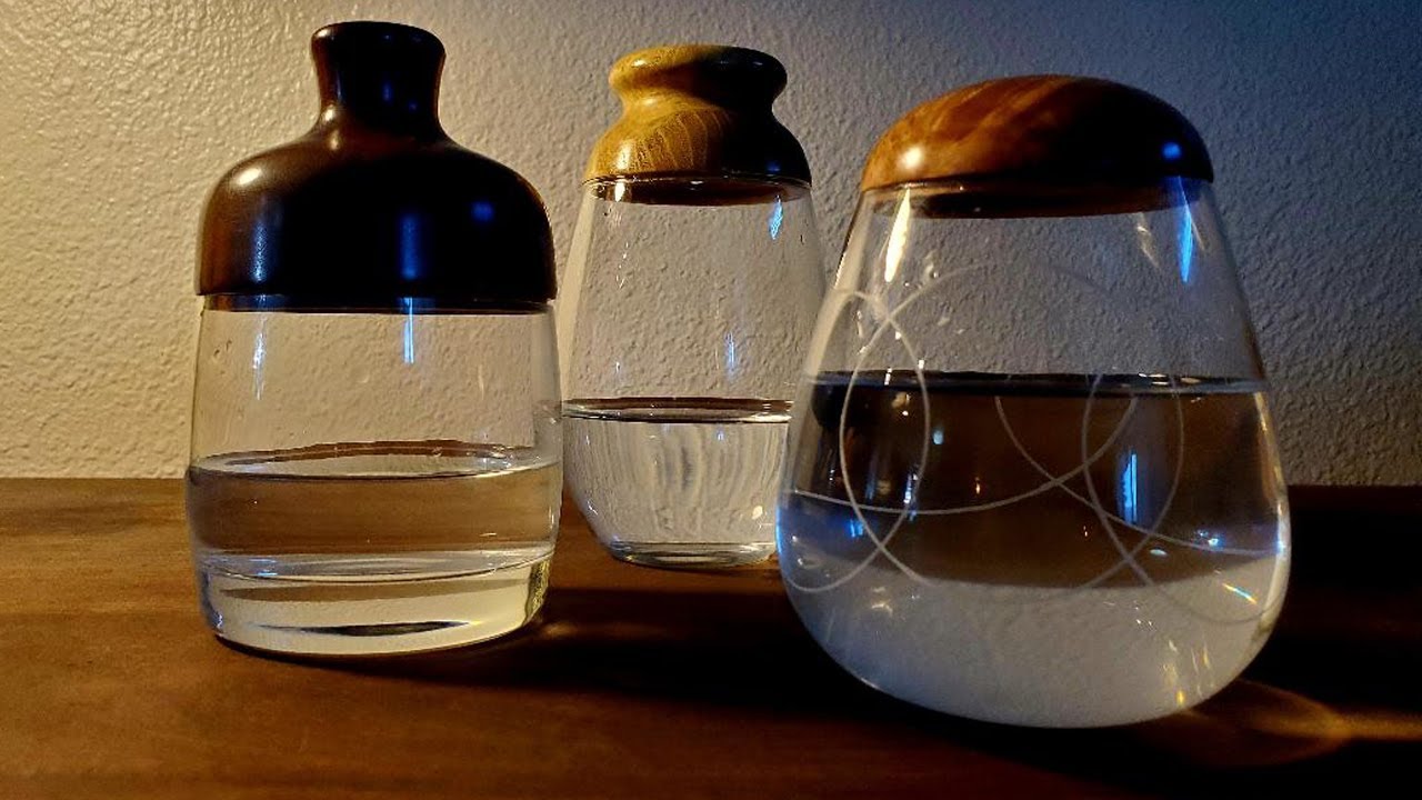 Woodturning | Turn Thrift Store Glasses Into Vases