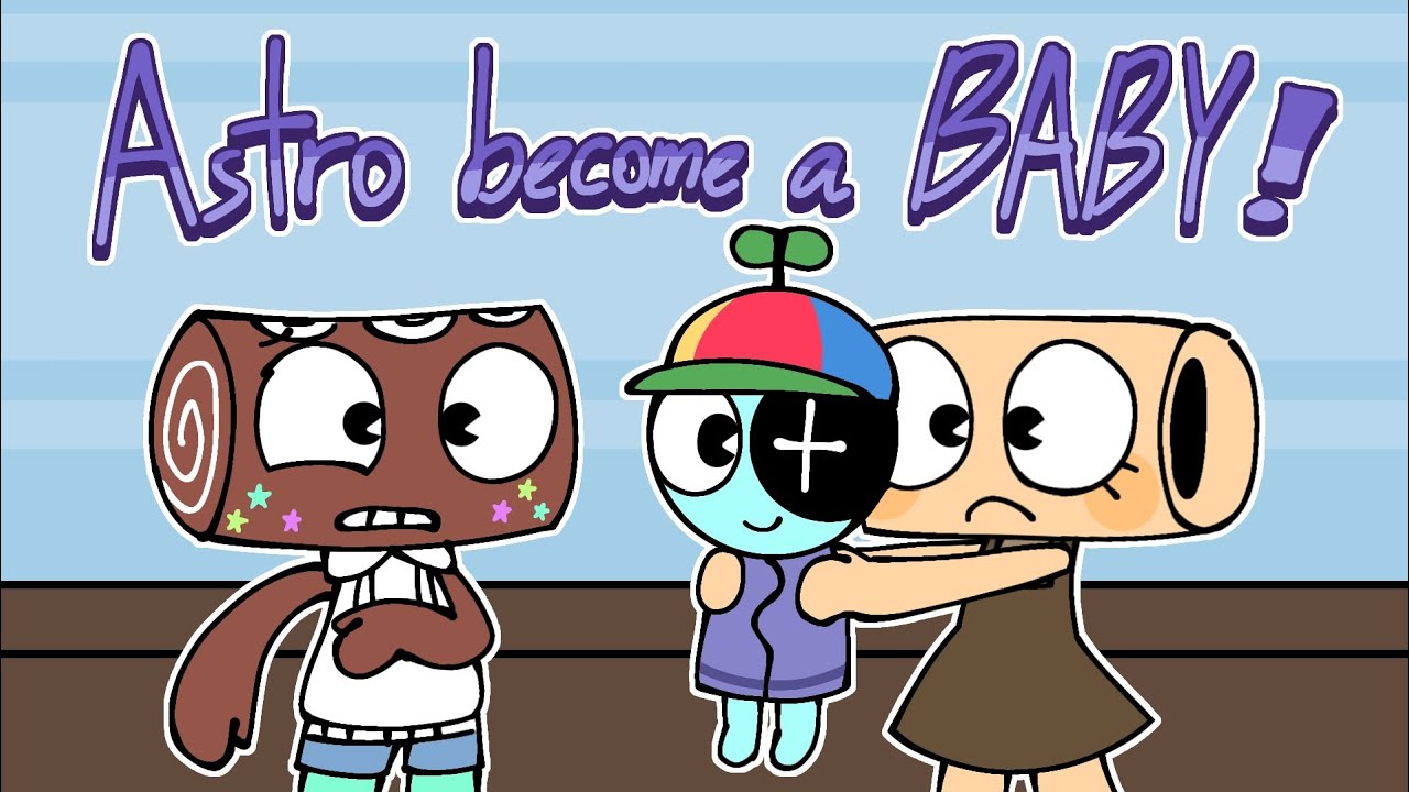 Astro become a BABY!! // Animation (Dandys World)