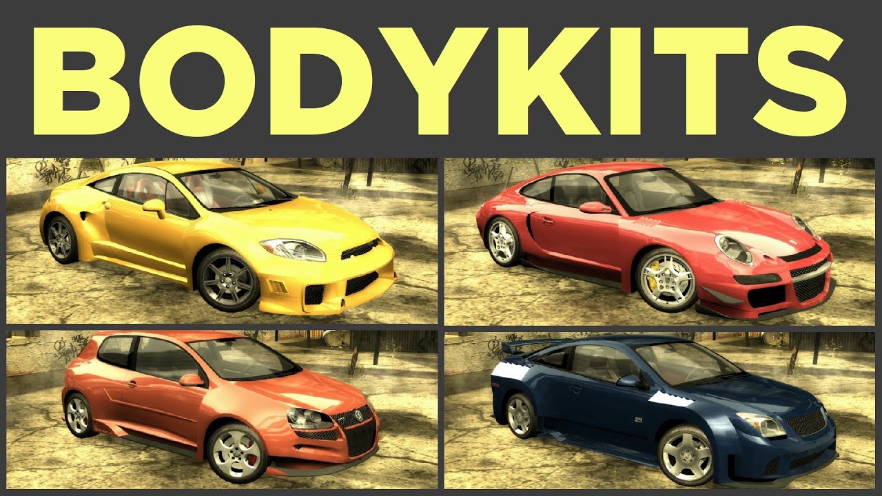 NFS Most Wanted '05 - All Body Kits