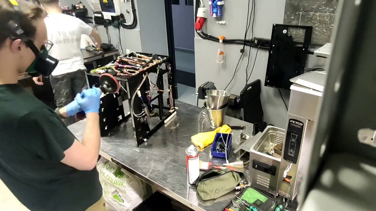 The Thermoplan's BW3 CTM frame restoration