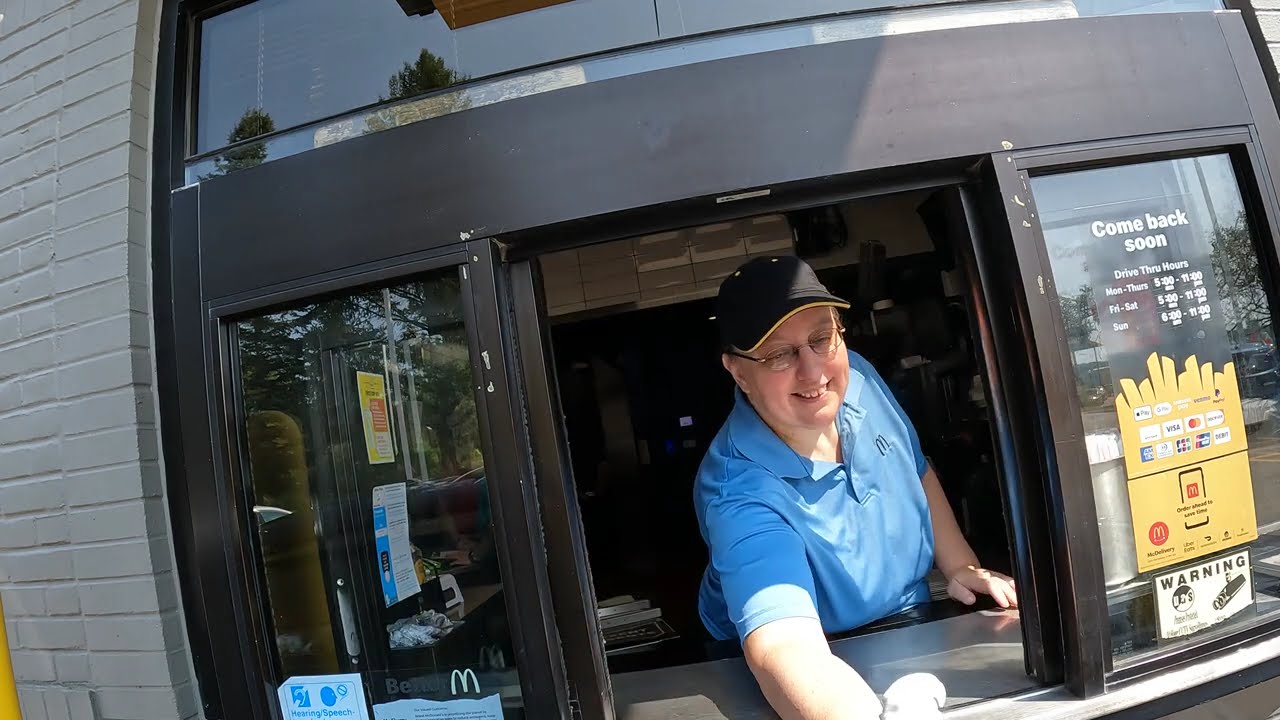 $2.00 Ice Cream Cone, McDonald's Drive Thru, W River Dr NE, Comstock Park, Michigan 26 Aug 2024 NGH