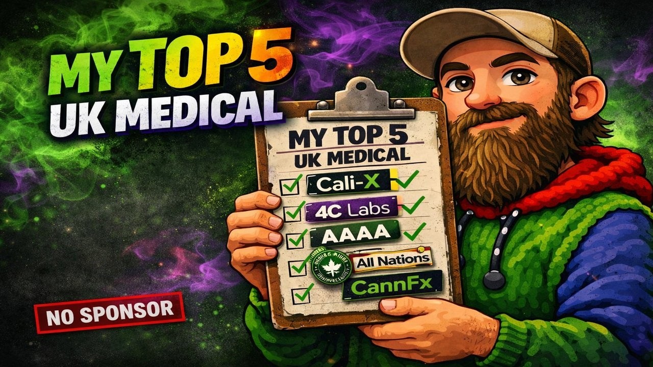 TOP 5 Medical Strains I've tried so far
