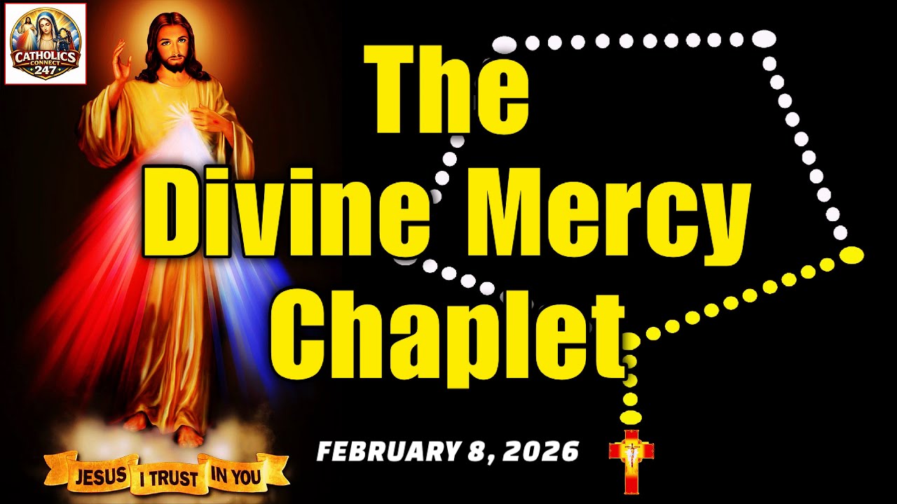 Divine Mercy Chaplet for Today February 8, 2026 | The Chaplet of Divine Mercy