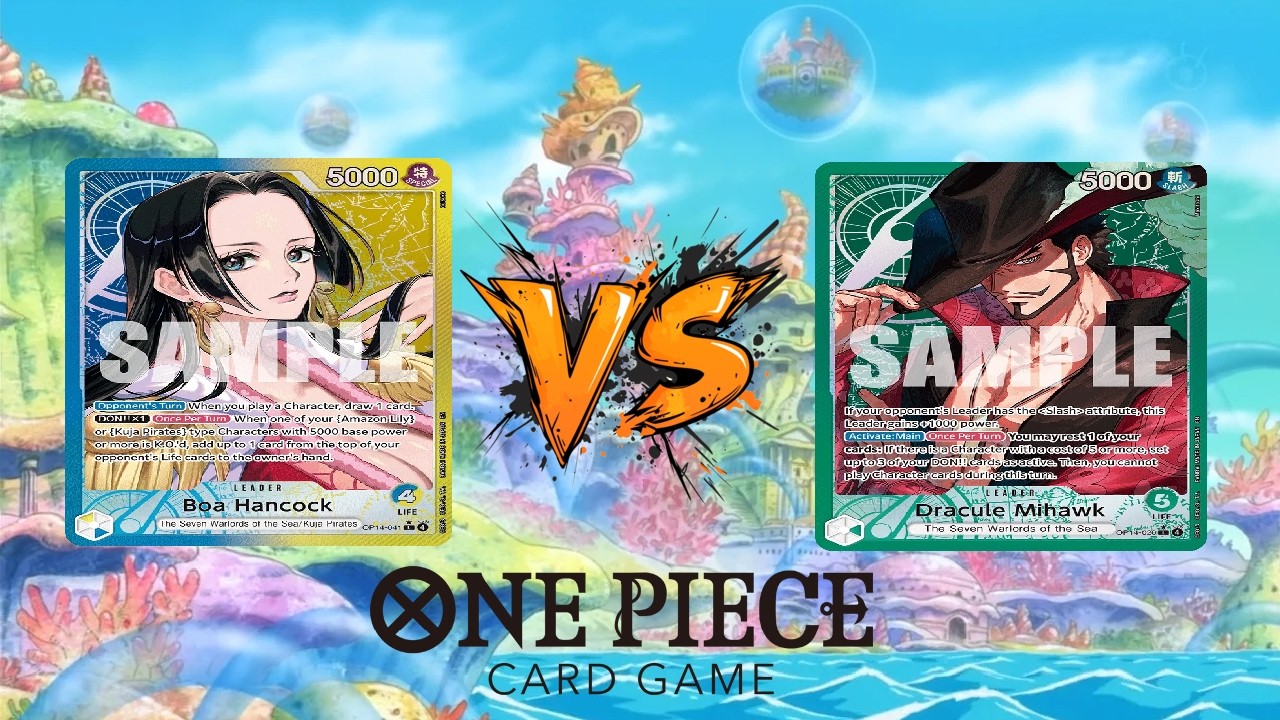 OP14 LOCALS GAMEPLAY ROUND 3 - UY BOA HANCOCK VS GREEN MIHAWK