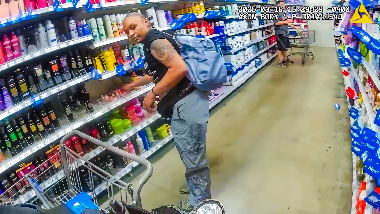 Police Surprise Walmart Shoplifter Right on the Spot