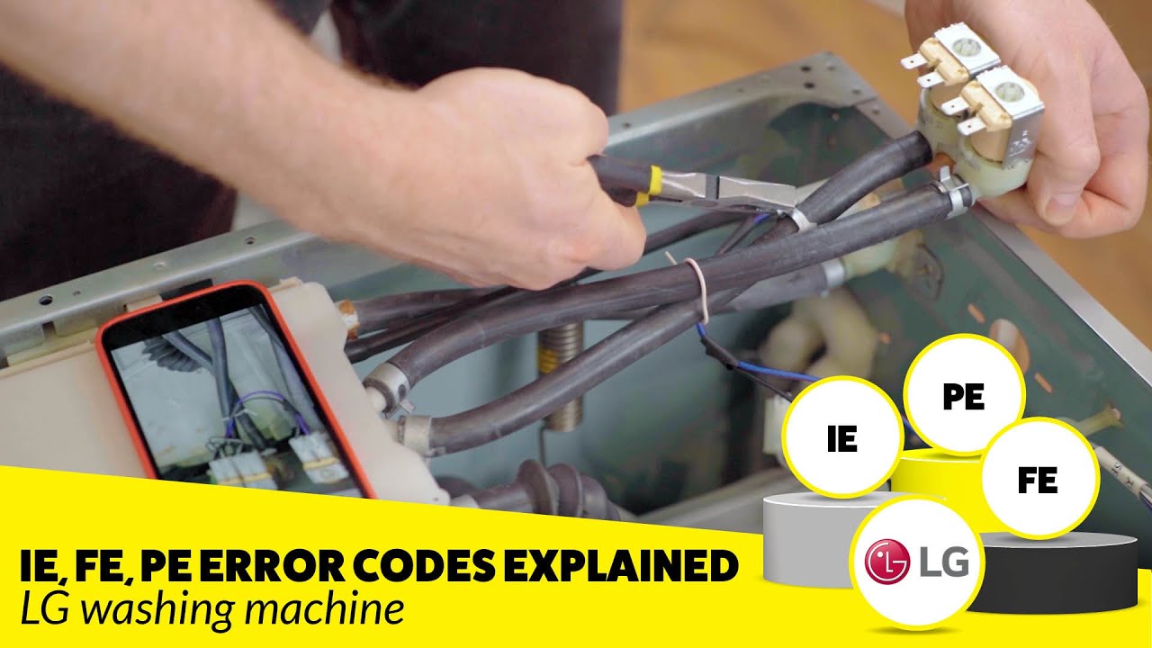 LG Error Code FE, IE, PE Explained Here & YOU Can Fix!