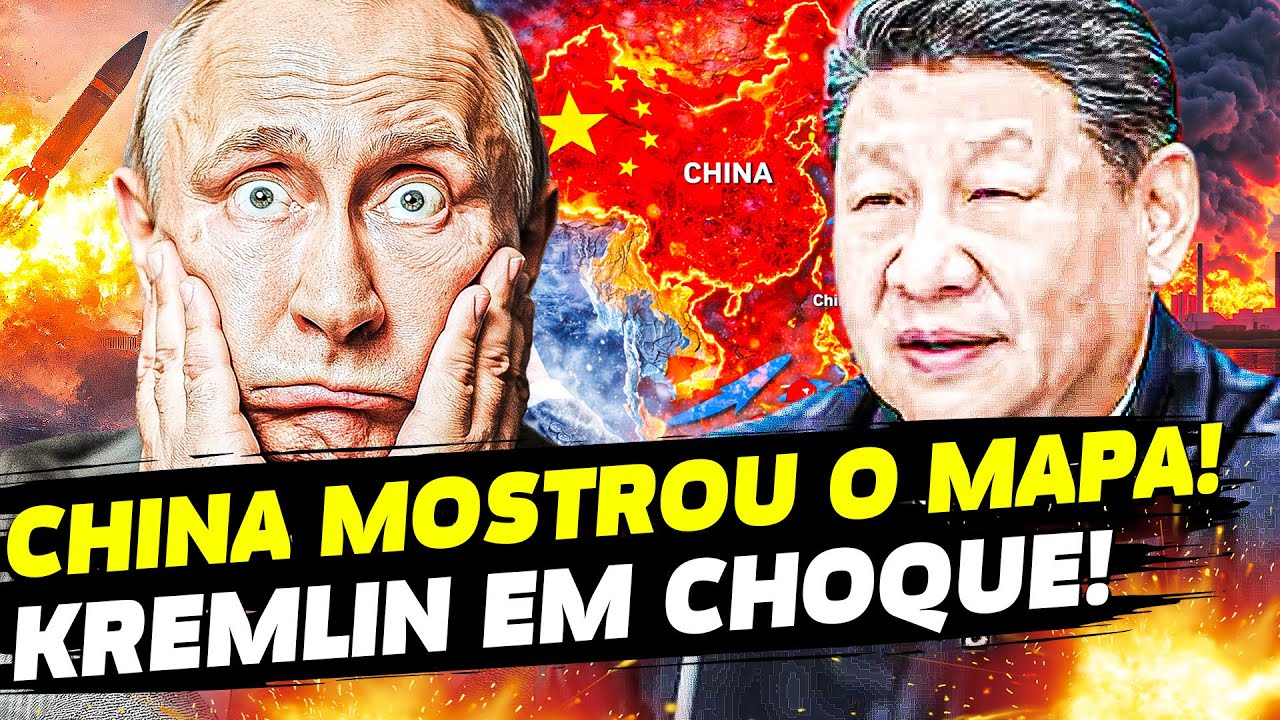 🤯 Putin em pânico! China revelou fronteiras NOVAS! Moscou virou um freezer! Kyiv prepara escudo!