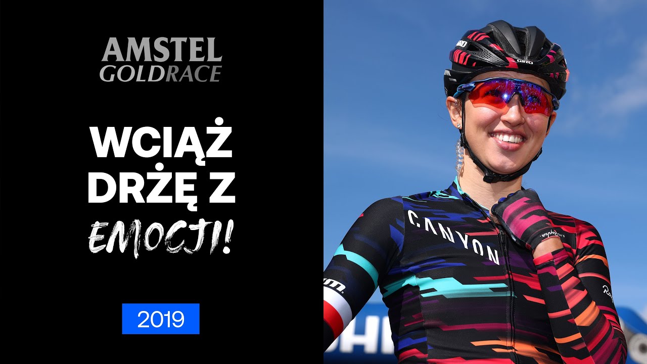Zobacz jak Katarzyna Niewiadoma zwyciężała w Amstel Gold Race 2019!