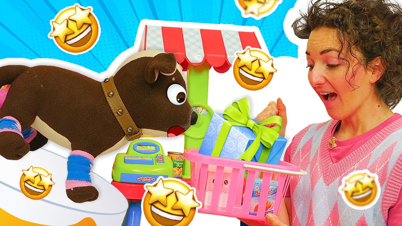 Giochi al negozio con Cioccolata! Video con i giocattoli che parlano per bambini in italiano