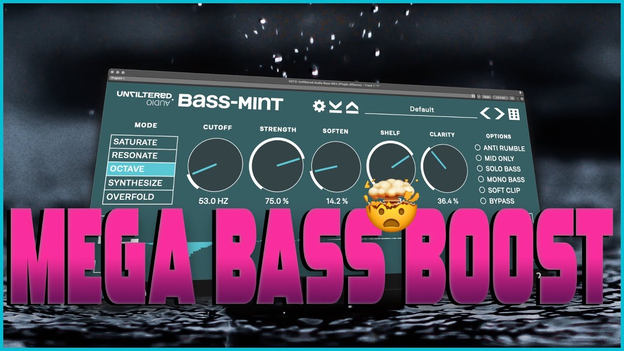 Massive Thick LOWS with BASS–MINT by Unflitered Audio